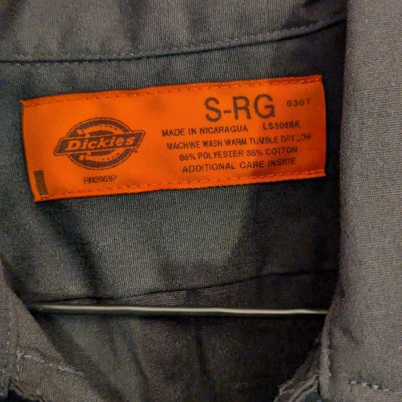 Vintage Dickies Mindless Self Indulgence Men's Work Shirt size Small - Picture 4 of 6